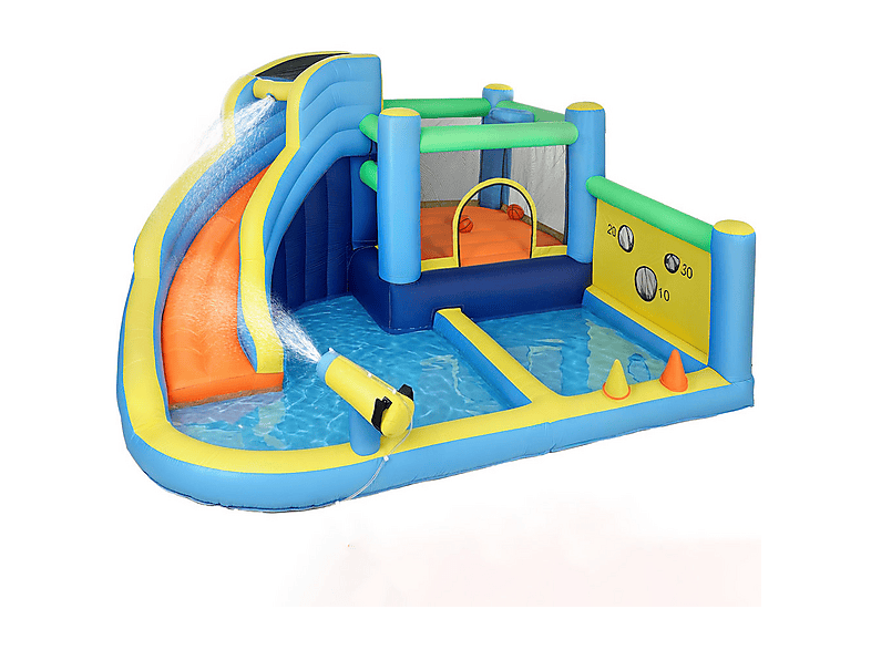 AIYAPLAY Castillo Hinchable Acuático — a partir de 5 año(s) y Multicolor
