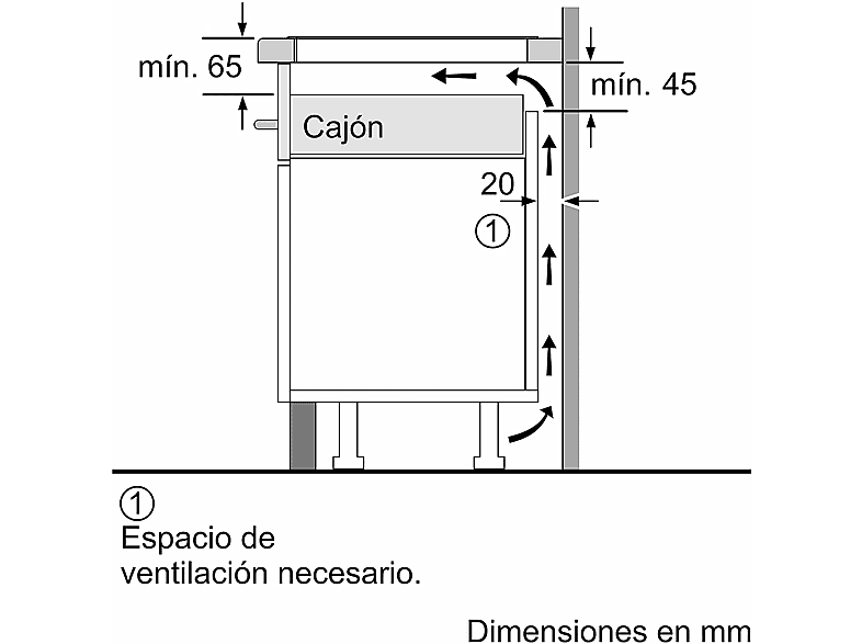 Placa inducción BALAY en color Negro de 3 zonas — foto 6