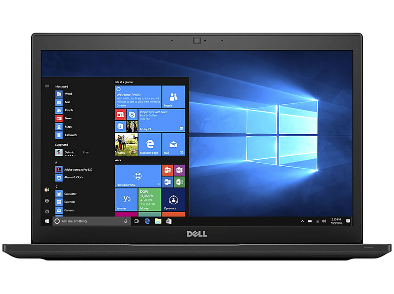 Portátil DELL en color Negro de 14 " UHD 4K