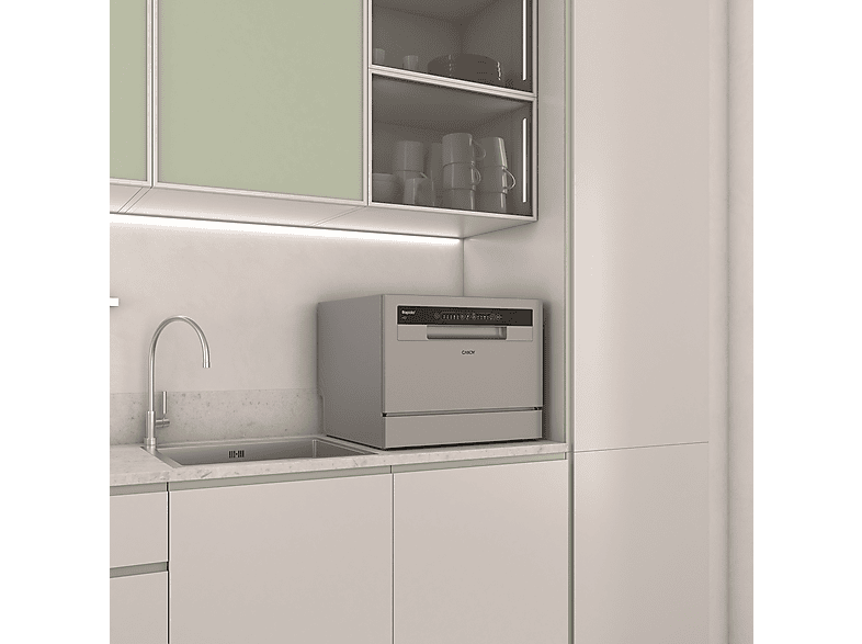 CANDY Lavavajillas compacto en color Silver (mod. CP 6E51LS) — foto 6