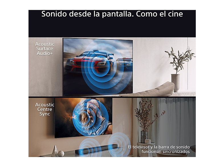 TV OLED 77" SONY — 4K UHD HDR y Google Smart TV (mod. 8A) — foto 6