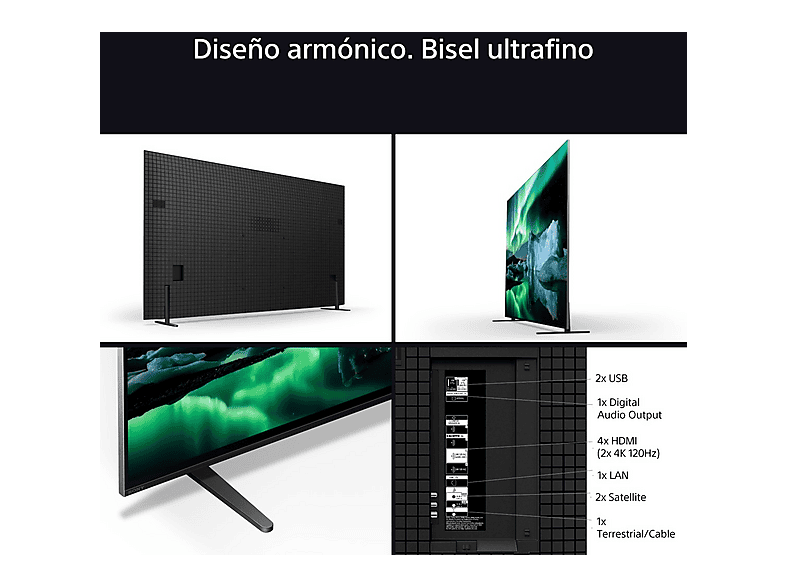 TV OLED 77" SONY — 4K UHD HDR y Google Smart TV (mod. 8A) — foto 13