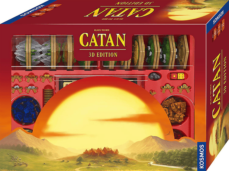 KOSMOS Juego de mesa (mod. Catan - 3D Edition)