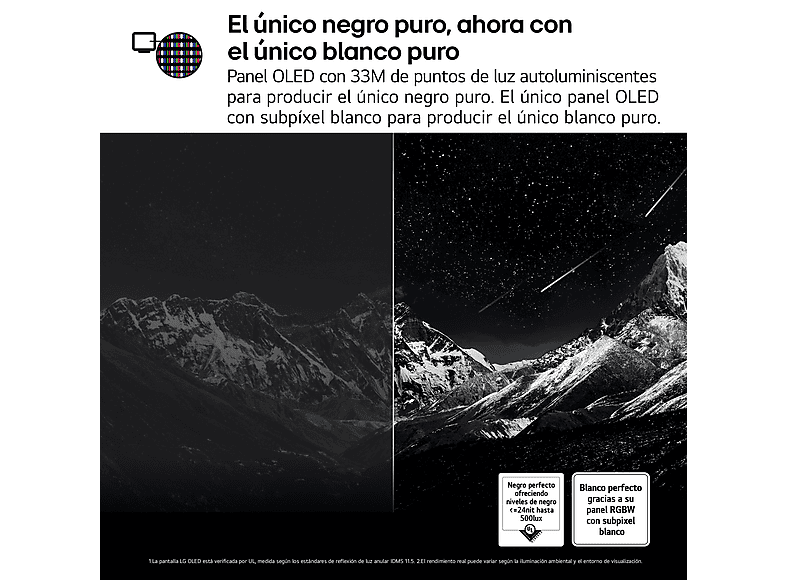 TV OLED 83" LG en color Negro, OLED 4K — foto 6
