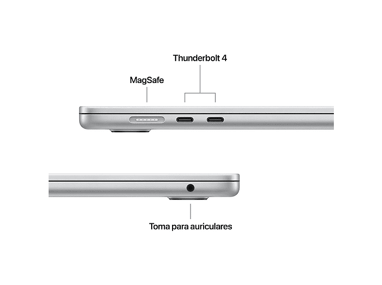 Portátil APPLE en color Plata, Chip M5 Apple — foto 6