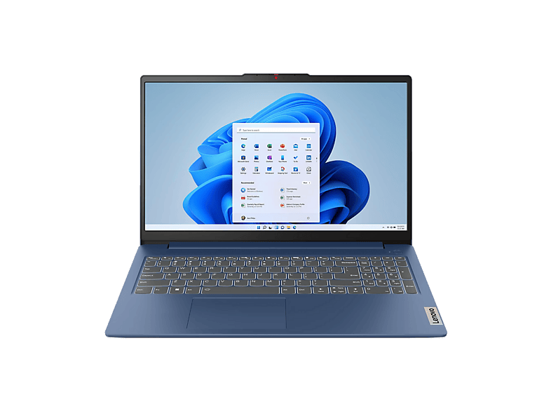 LENOVO Portátil en color Azul — 15,6 " Full-HD y AMD Ryzen™ 5 7520U