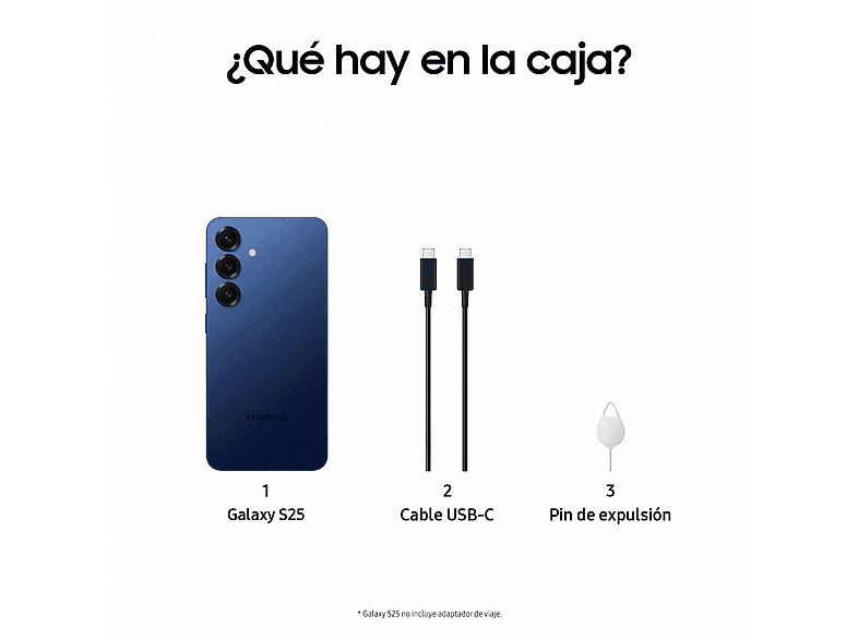 SAMSUNG Móvil en color Navy (mod. Galaxy S25) — foto 8