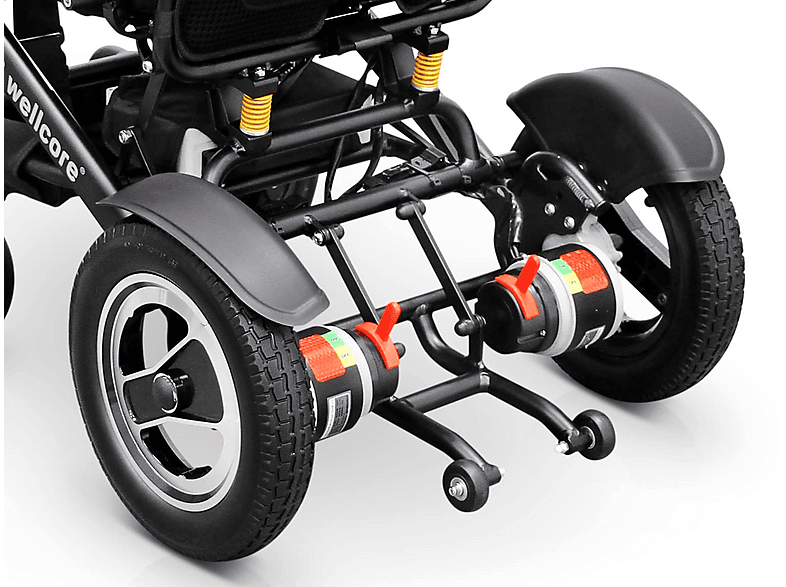 Silla de ruedas WELLCORE con 62 cm en color Negro — foto 5