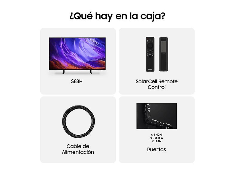 TV OLED 77" SAMSUNG con OLED 4K en color Negro — foto 8
