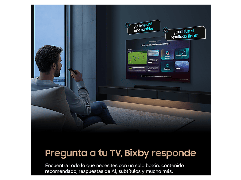 TV OLED 77" SAMSUNG con OLED 4K en color Negro — foto 9