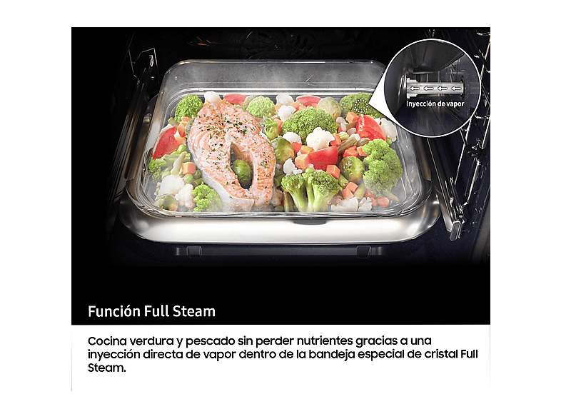 Horno a vapor SAMSUNG en color Negro (mod. Dual Cook Steam™) — foto 8