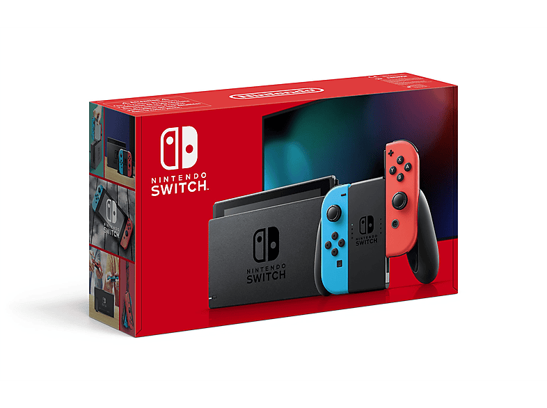 Consola Nintendo Switch NINTENDO en color Azul (mod. SWITCH AZUL/ROJO NEON)