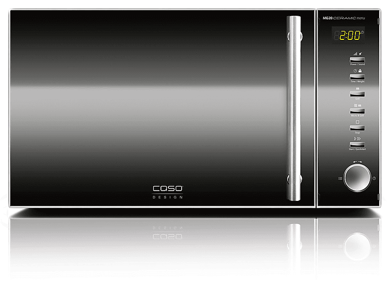 CASO Microondas con grill en color Inox (mod. 3323 MG20)