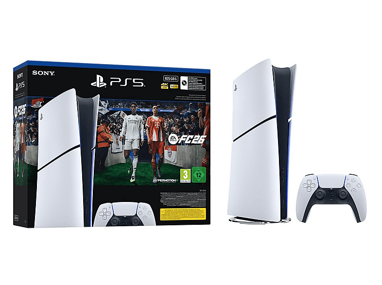 Consola PS5 SONY en color Blanco, 825 GB