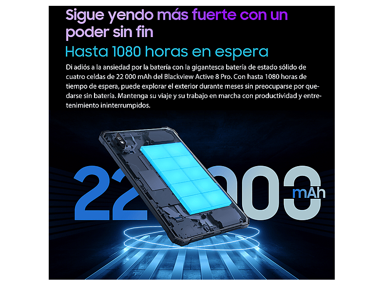 Tablet BLACKVIEW — 256 GB y 10,36 " HD+ (mod. Active 8 Pro Con) — foto 4