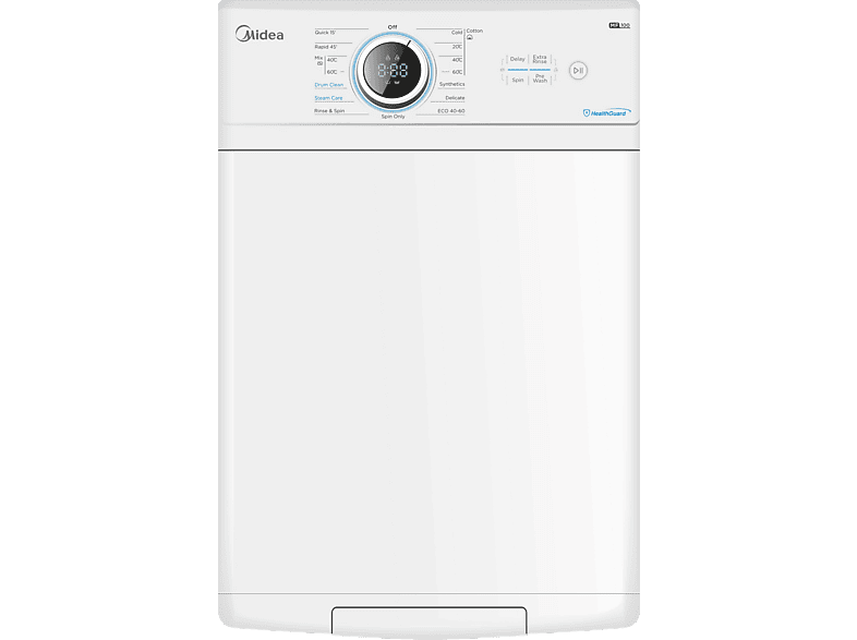 Lavadora carga superior MIDEA en color Blanco de 8 kg — foto 3