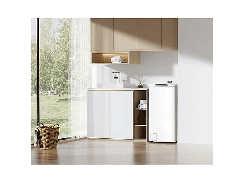 Lavadora carga superior MIDEA en color Blanco de 8 kg — foto 5