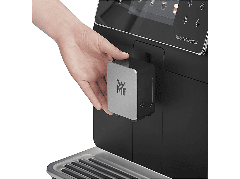 Cafetera superautomática WMF con 15 bar en color Inox/Negro — foto 3