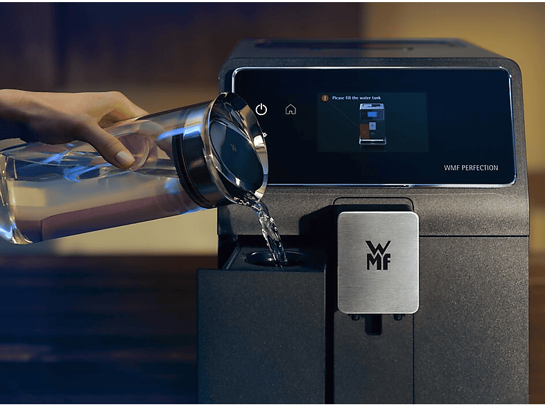 Cafetera superautomática WMF con 15 bar en color Inox/Negro — foto 6