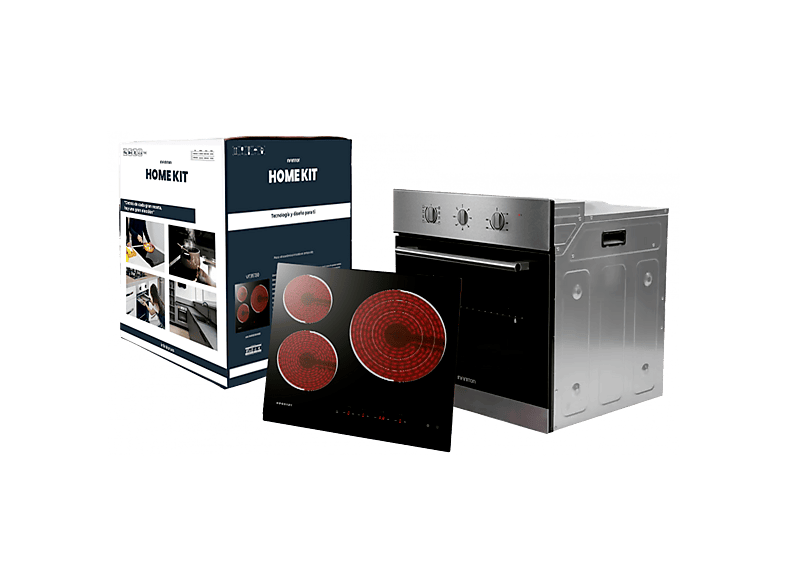 INFINITON Pack Horno + Encimera en color Inox (mod. HV-CB65H30) — foto 3
