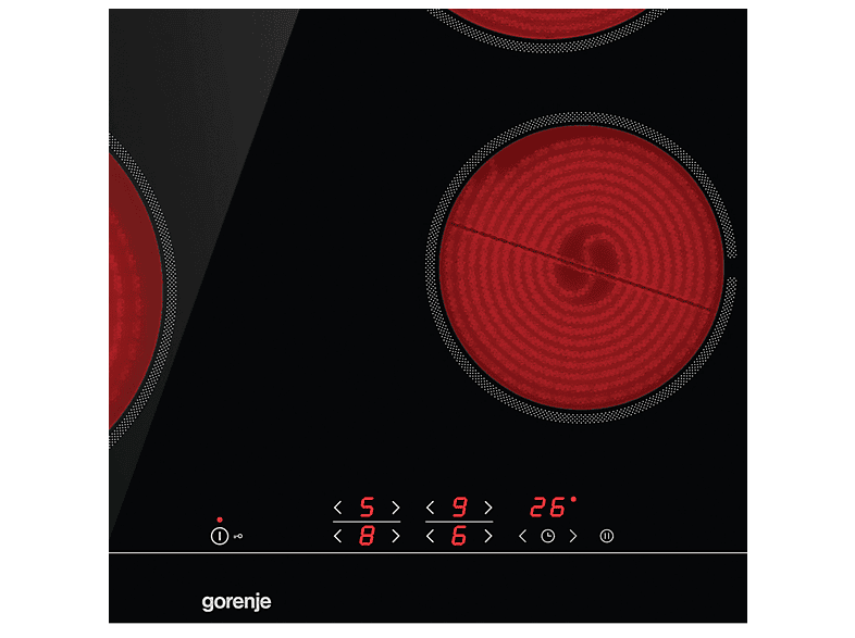 Placa de vitrocerámica GORENJE en color Negro (mod. ECT 641 BSC) — foto 5