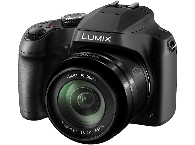 PANASONIC Cámara bridge en color Negro — 18.1 megapixel y 3840 x 2160 píxeles