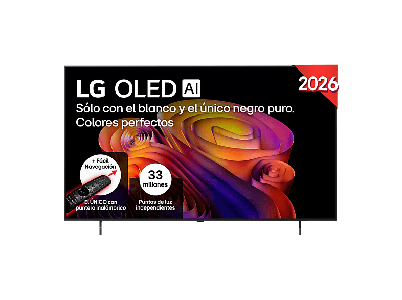LG TV OLED 55" en color Negro