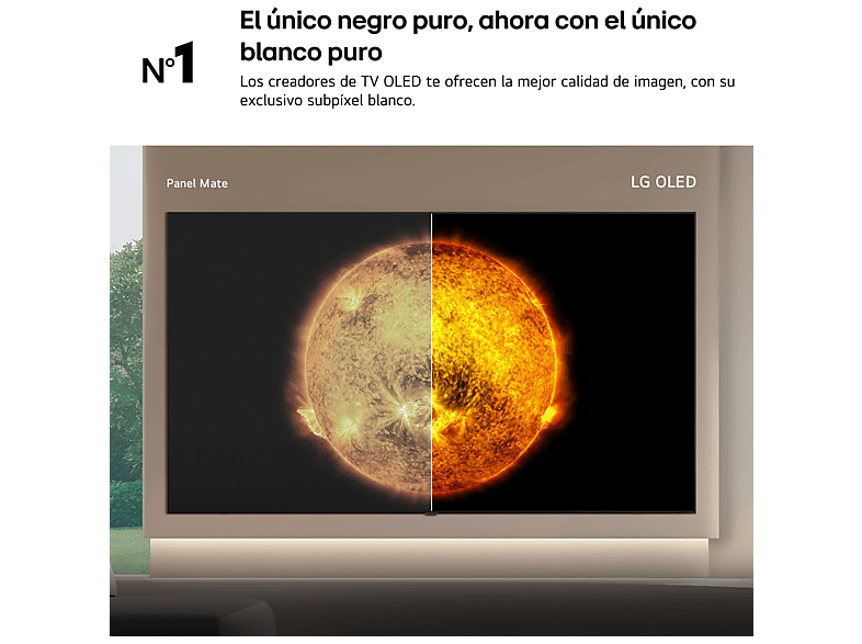 LG TV OLED 55" en color Negro — foto 8