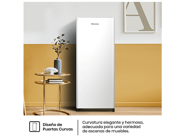 HISENSE Frigorífico una puerta en color Blanco — Cíclico y 126.5 cm — foto 10