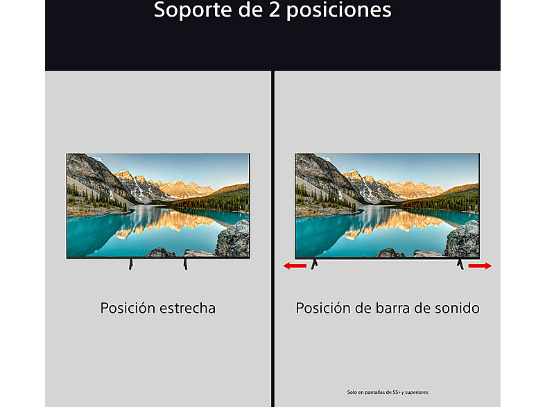 TV LED 85" SONY en color Negro, Direct LED — foto 6