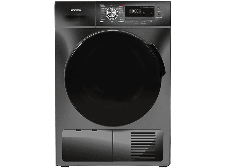 INFINITON Secadora 8 kg (mod. SD-DG85C) en color Inox