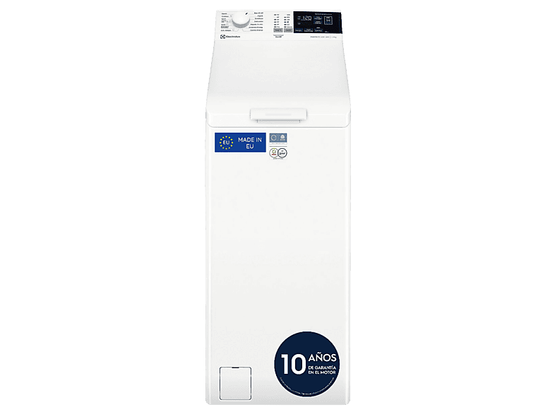 Lavadora carga superior ELECTROLUX en color Blanco de 7 kg