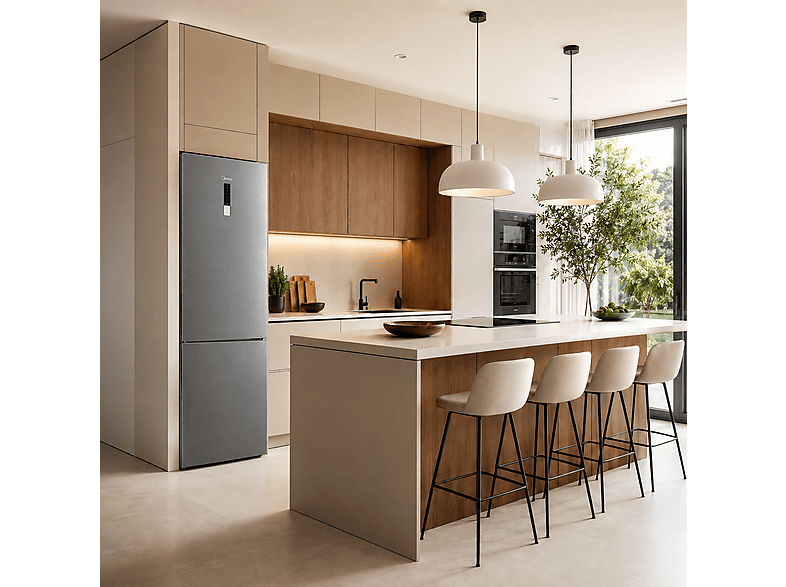MIDEA Frigorífico combi en color Inox — foto 4