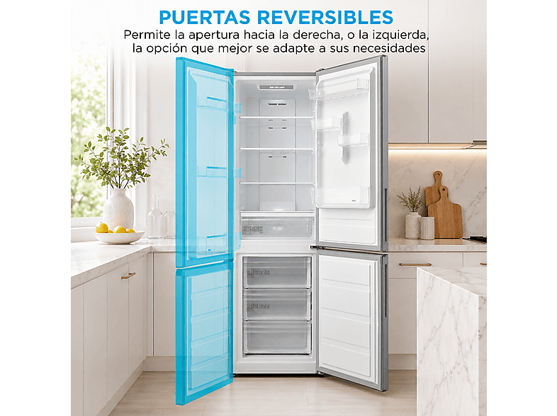 MIDEA Frigorífico combi en color Inox — foto 9
