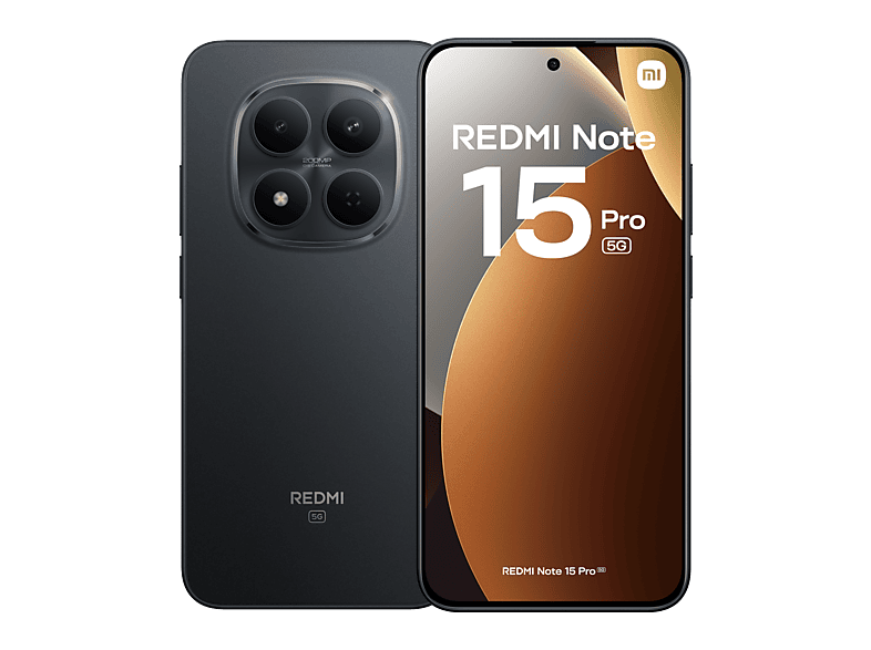 XIAOMI Móvil en color Negro (mod. Redmi Note 15 Pro)
