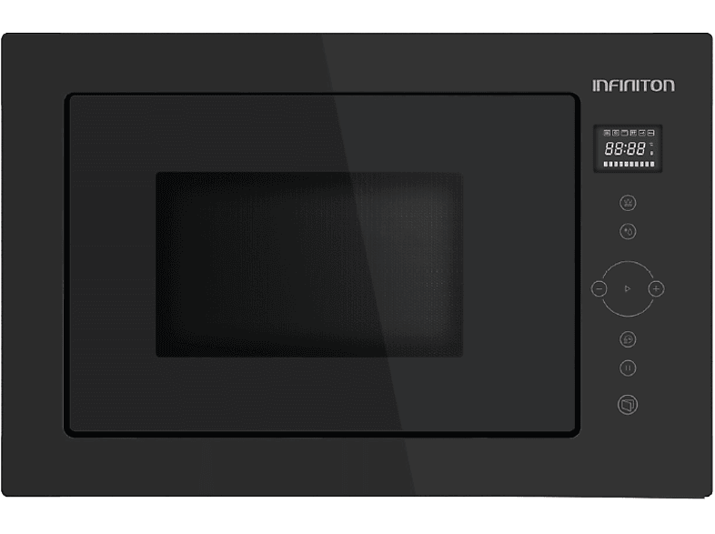 Microondas integrable INFINITON con 900W en color Negro