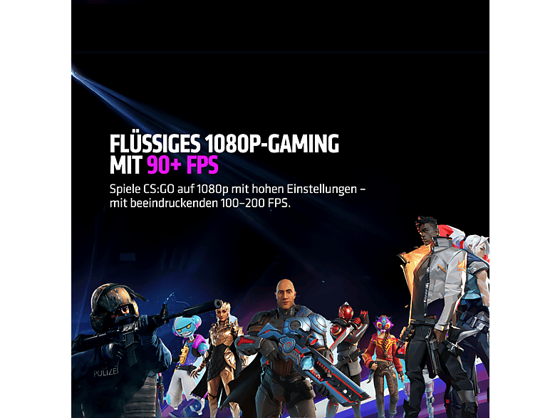 BEASTCOM PC Gaming AMD Ryzen™ 5 3400G (mod. Q3 Essential Gaming) — foto 8
