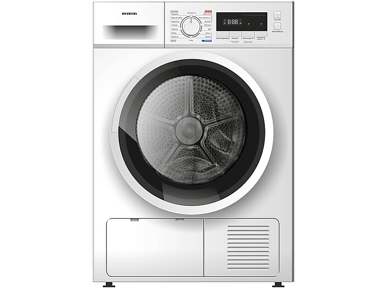 Secadoras condensación INFINITON en color Blanco (mod. SD-A82I/SD-C8B)