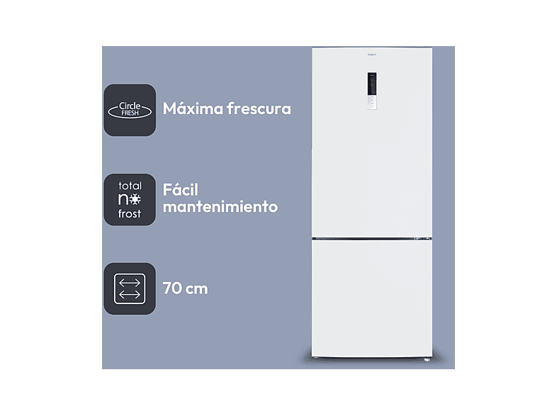 CANDY Frigorífico combi No Frost en color Blanco — foto 6