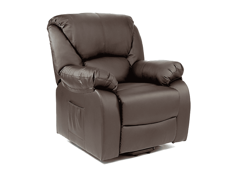 Sillón de masaje ECO-DE con Función calor en color Marrón — foto 5