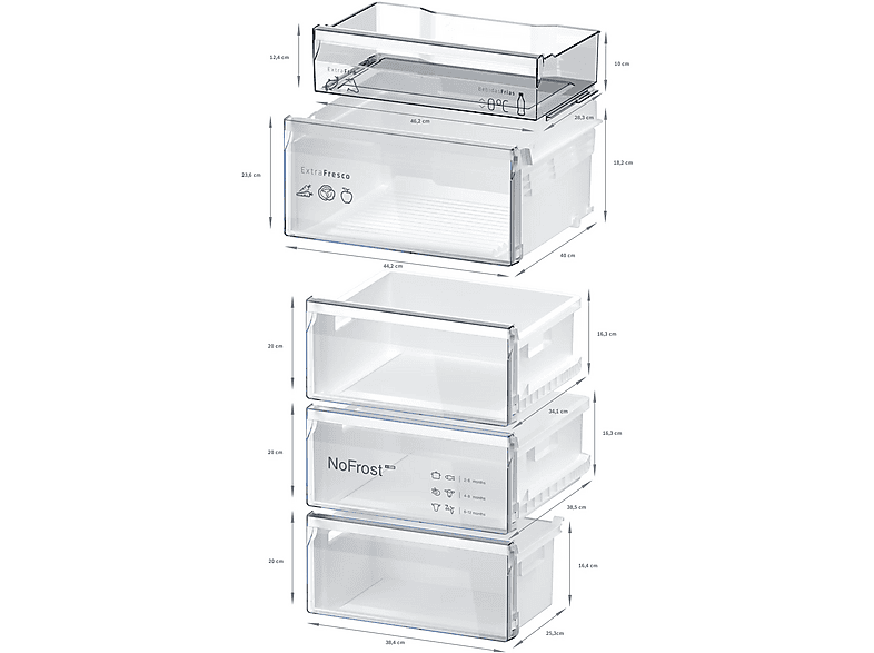 Frigorífico combi BALAY en color Cristal Negro de Total No Frost — foto 8