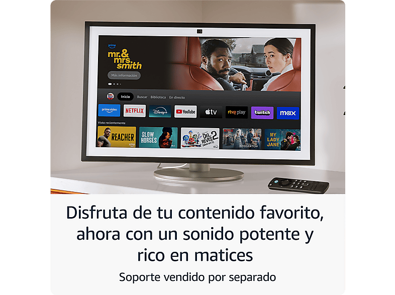 Pantalla inteligente con Alexa AMAZON en color Negro de Full HD de 15.6" — foto 3