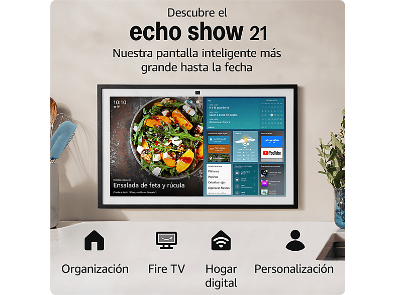 Pantalla inteligente con Alexa AMAZON en color Negro de Full HD de 15.6" — foto 8