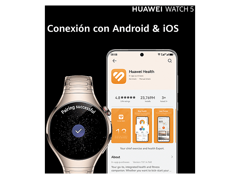 Smartwatch HUAWEI en color Titanio de 46mm — foto 10
