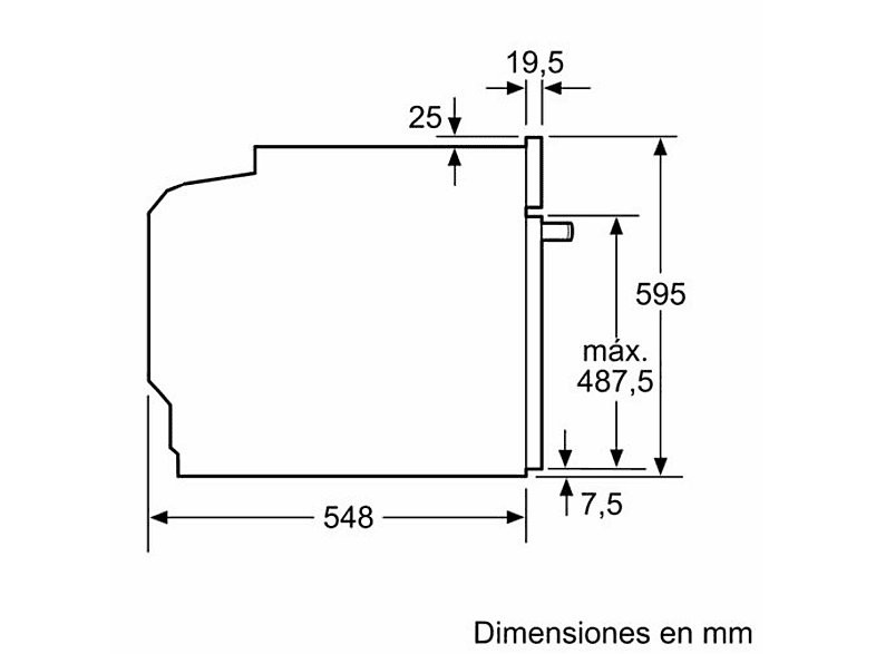 Horno a vapor BOSCH en color Acero inoxidable de Serie 4 — foto 9