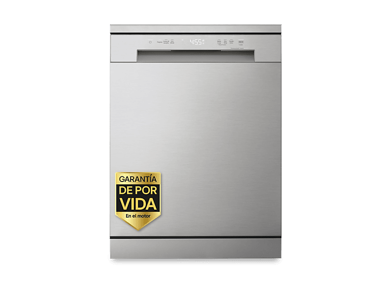 LG Lavavajillas en color Inox antihuellas — 14 servicios y 5 programas