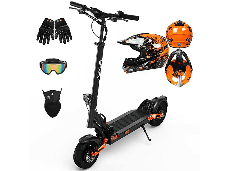 Patinete eléctrico JOYOR — Pot. máx. 1000 W y Carga máx. 120 kg (mod. T-PRO)